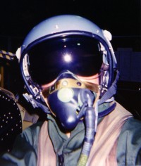 Casque pilote chasse