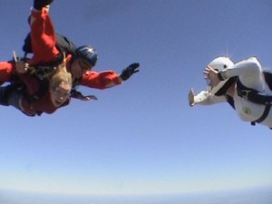 Fred et C&eacute;cile en chute !